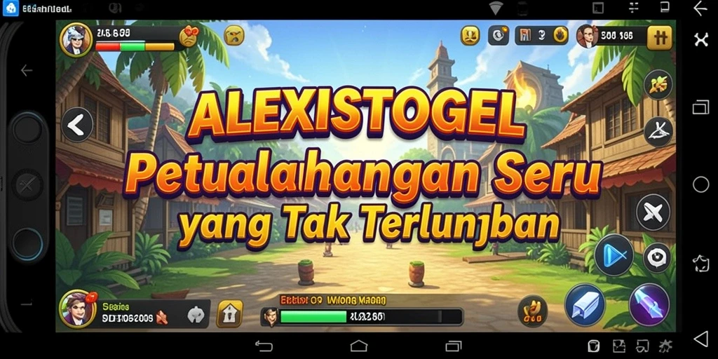 Tampilan gameplay ALEXISTOGEL yang menakjubkan dalam petualangan seru.