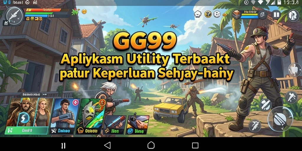 Tampakan antarmuka utama GG99 yang memudahkan pengelolaan tugas.