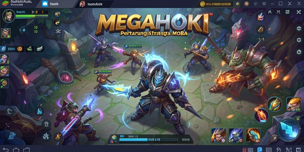 Tangkapan layar dari gameplay seru MEGAHOKI.
