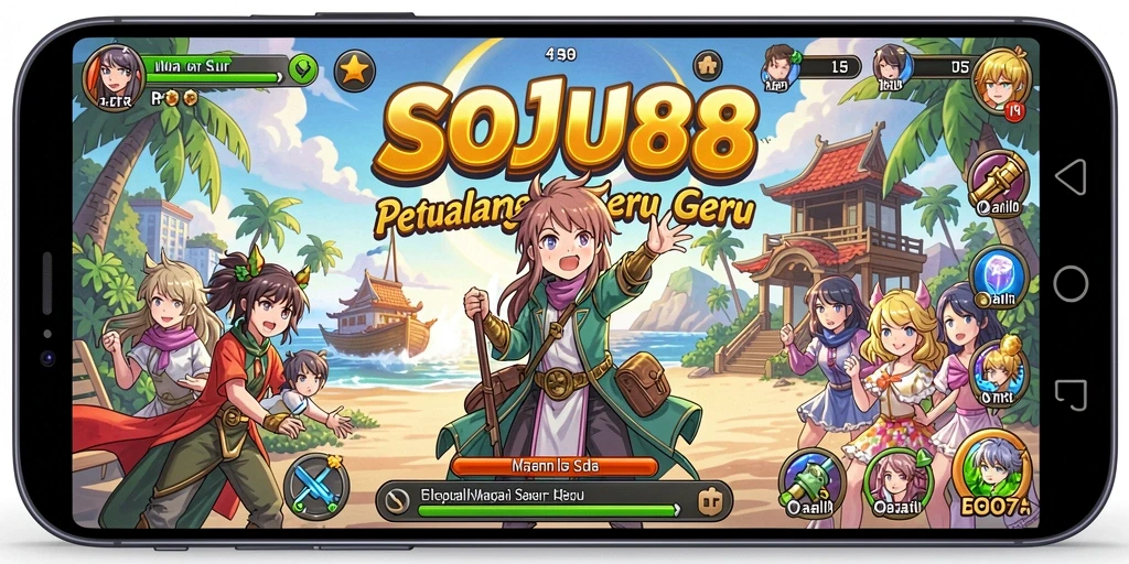 Menggambarkan aksi menarik dan karakter anime yang menawan.